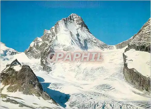Cartes postales moderne Val d'Anniviers la Dent Blanche vue de Mountet