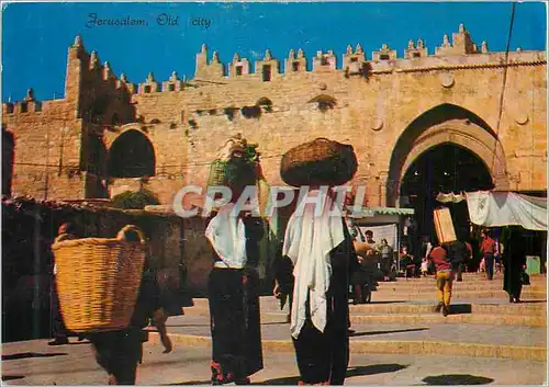 Moderne Karte Jerusalem La Porte de Damas