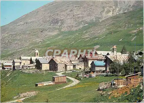 Cartes postales moderne Hautes Alpes Queyras Vue generale de Fontgillarde sur la route du Col Agnel