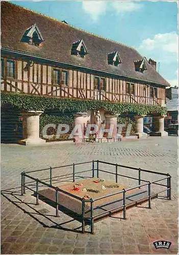 Cartes postales moderne Rouen (Seine Maritime) Place du Vieux Marche Statue de Jeanne d'Arc (Real del Sarte Sculpteur)
