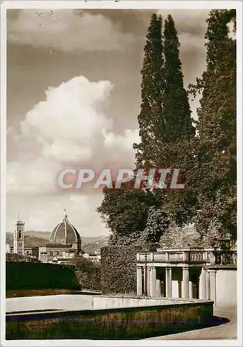 Cartes postales moderne Firenze La Cathedrale dal Giardino di Boboli