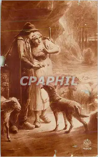 Moderne Karte Hommes et femmes