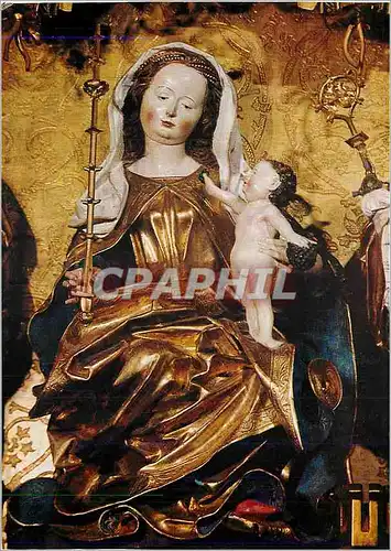 Cartes postales moderne Stift Zwettl Niederosterreich Thronende Muttergottes