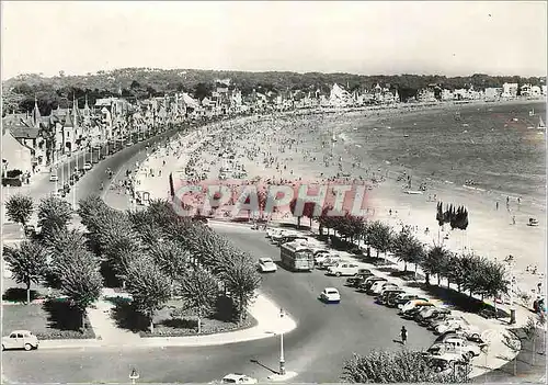 Cartes postales moderne La Baule Le Remblai vers Pornichet depuis l'Hotel Majestic