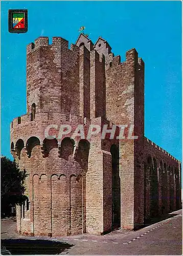 Cartes postales moderne Arts et Couleurs de la Camargue Les Saintes Maries de la Mer Remarquable Eglise fortifiee du XII