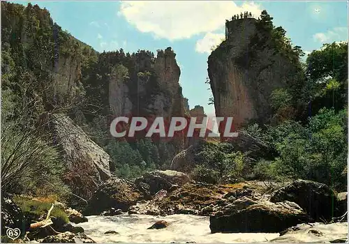 Cartes postales moderne En Parcourant les Gorges du Tarn Tumultueux se ereant un passage dans le Chaos du Pas de Souci
