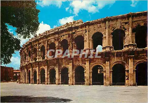 Moderne Karte Nimes (Gard) Les Arenes Amphitheatre romain (fin du 1er siecle apres JC)