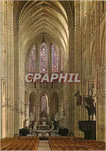 Cartes postales moderne Cathedrale de Soissons La Nef et le Choeur