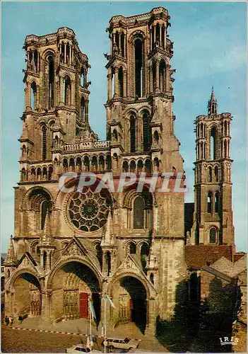 Cartes postales moderne Laon (Aisne) La cathedrale