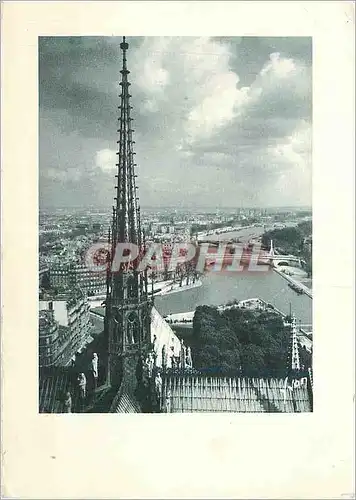 Moderne Karte Paris Notre Dame