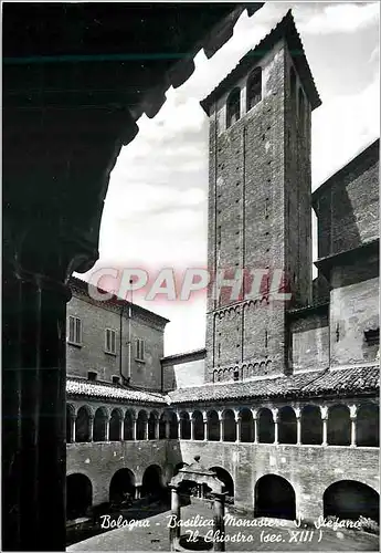 Cartes postales moderne Bologna Basilica Monastero di S Stefano Basilique Monastere Saint Etienne Le Cloitre (XIII siecl
