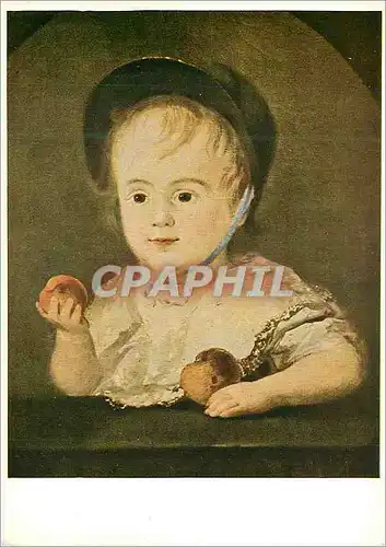 Moderne Karte Portrait d'enfant DE GOYA