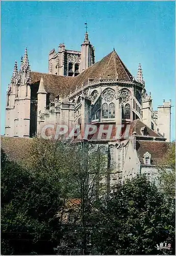 Cartes postales moderne Auxerre Abside de la Cathedrale St Etienne