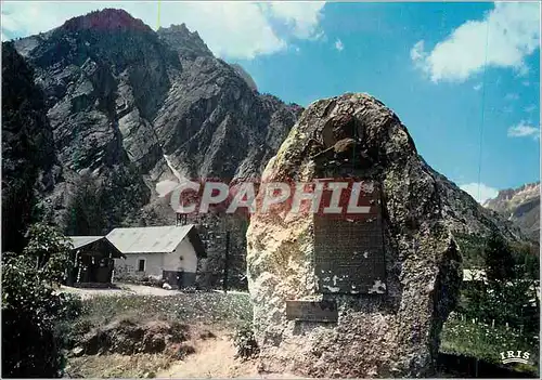 Cartes postales moderne Ailefroide (Haute Alpes) Plaque a la memoire du Capitaine A Durand vainqueur du Pelvoux