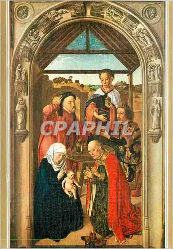 Moderne Karte Bouts (1420 ca 1475) L'Adoration des Mages