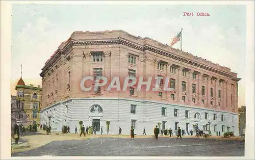 Moderne Karte Post Office the Old Mission Church Founded 1781