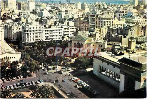 Moderne Karte Vue Generale sur la Ville