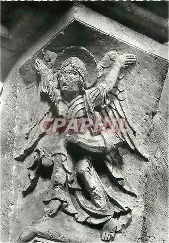 Moderne Karte Vezelay (Yonne) La Basilique de la Madeleine (XIe et XIIe s) Les Chapitaux l'Ange de la Nativite