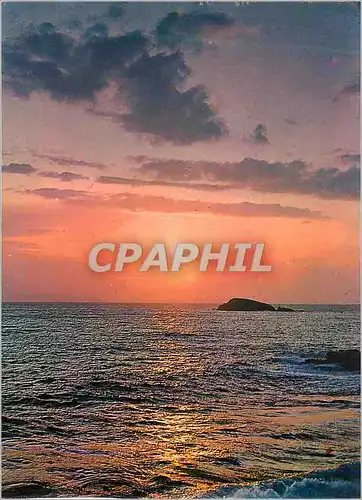 Cartes postales moderne Bandol (Var) Au coucher du soleil Lumiere et Beaute de la Cote d'Azur