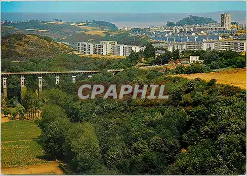 Cartes postales moderne Saint Brieuc (C du N) Le viaduc du Toupin