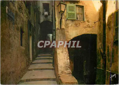 Cartes postales moderne La Cote d'Azur Miracle de la nature Menton (Alpes Maritimes) Vielle rue