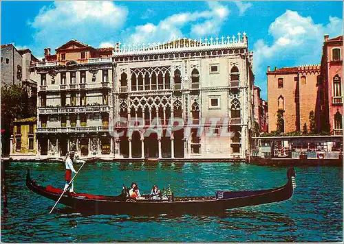 Moderne Karte Venezia Ca d'Oro