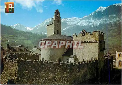 Moderne Karte Les Pyrenees Luz St Sauveur (Hautes Pyrenees) L'Eglise fortifiee (XIIe et XIVe siecles)