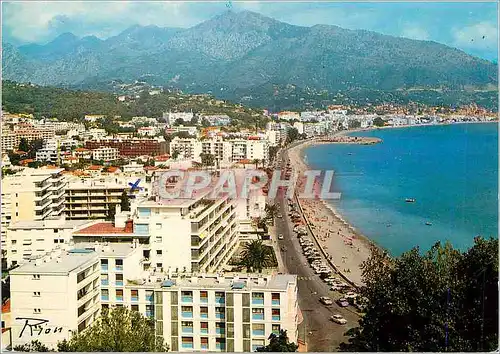 Cartes postales moderne Roquebrune Cap Martin Carnoles Promenade du Cap La Cote d'Azur inoubliable