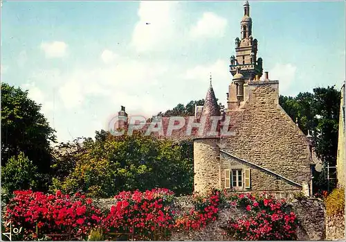 Cartes postales moderne La Bretagne en couleurs Rosco (Finistere) Promenade dans les vieux quartiers