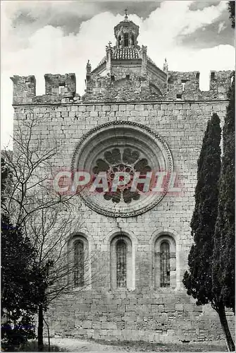 Cartes postales moderne Santas Creus Rosace Romaine
