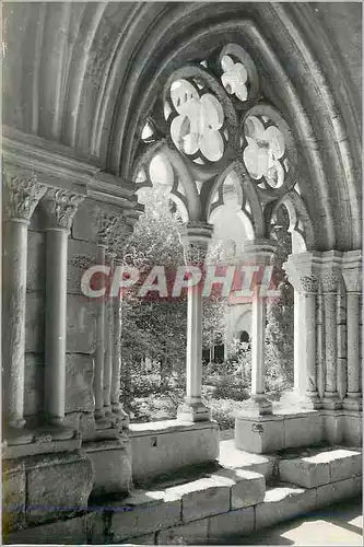 Cartes postales moderne Real Monasterio De Poblet Baies et mouloures du cloitre gothique XIII S