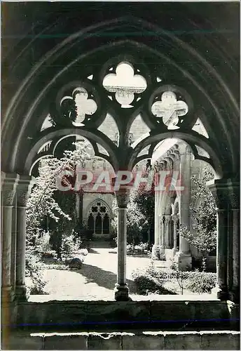 Cartes postales moderne Real Monasterio De Poblet Dentelures du cloitre gothique XIII S