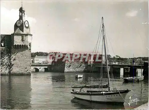 Cartes postales moderne La Bretagne Concarneau (Finistere) La Ville Close Bateau de peche