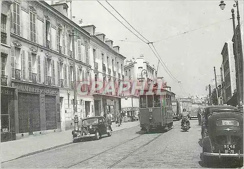 Cartes postales moderne Versailles (Seine Oise) Le Tramway rue des Etats Genereaux le 25 juin 1955 sur la ligne C