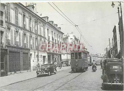 Cartes postales moderne Versailles (Seine et Oise) Le Tramway rue des Etats Genereaux le 25 juin 19555 sur la ligne C