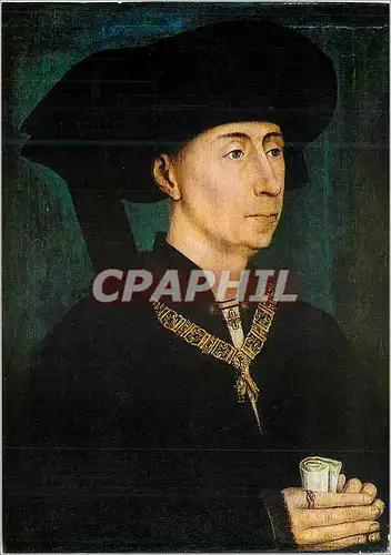 Cartes postales moderne Musee de Dijon Roger Van Der Weyden Portrait de Philippe le Bon