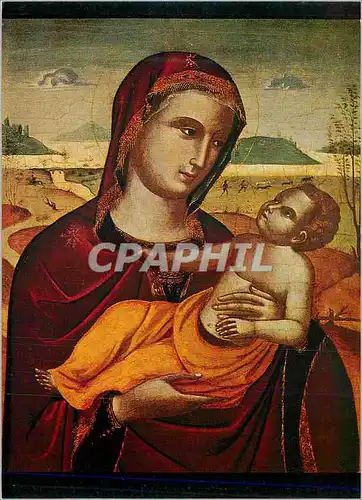 Cartes postales moderne Muttergottes Mit Jesuskind Mere de Dieu venisienne vers 1500