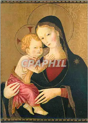 Cartes postales moderne Vierge et Enfant Ecole Italienne
