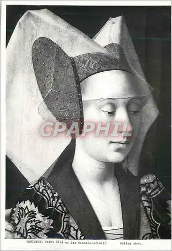 Cartes postales moderne Christus Saint Elos et les fiancee (detail)