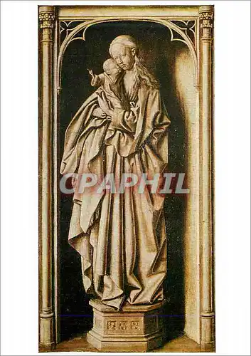 Cartes postales moderne Petrus Christus Virgin and Child Musee National du Louvre Paris