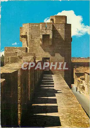 Cartes postales moderne Aigues Mortes (Gard) Porte des Galions sur la courtine cote Sud