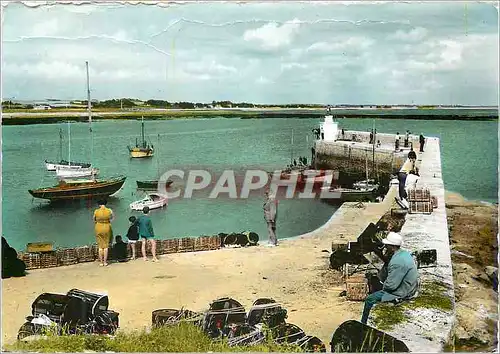 Cartes postales moderne Le Bretagne Pittoresque Presqu'ILE de RHUYS la Pointe Saint Jacques pres de Sarzeau Bateaux