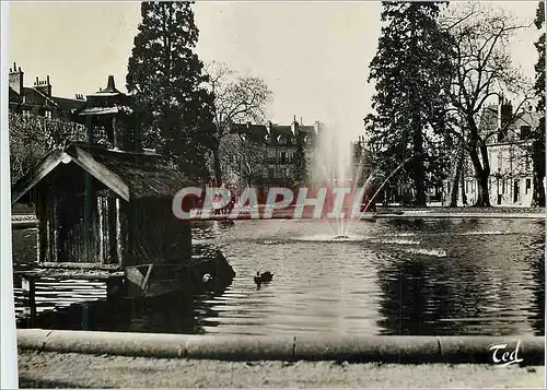 Moderne Karte Moulins Le Jardin de la Gare