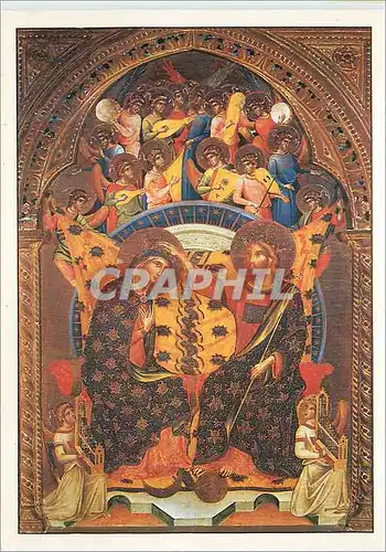 Cartes postales moderne Veneziano Paolo Ne a Venise avant 1300 Mort a Venise vers 1358 1362 Le Couronnement de la Vierge