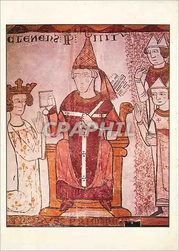 Cartes postales moderne Peintre Anonyme Pernes les Fontaines Vaucluse Tour Ferrande Le Pape Clement IV