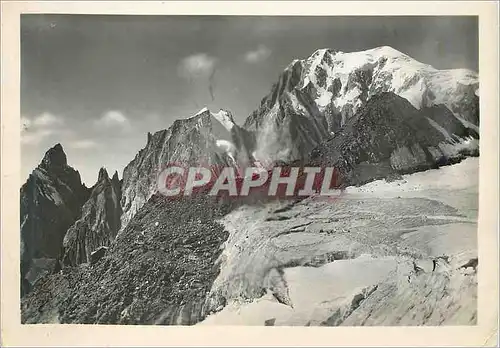 Cartes postales moderne Courmayeur Staz Funivia M Bianco