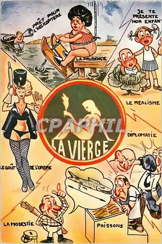 Cartes postales moderne La Vierge