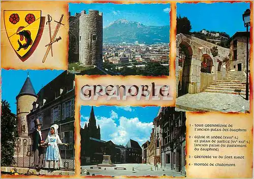 Cartes postales moderne Grenoble