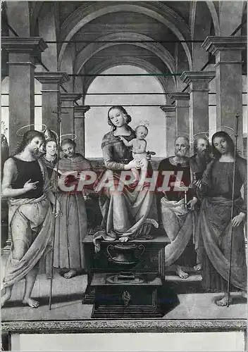 Cartes postales moderne Senigallia S Marie delle Scazie Madonna col Bambino (Perugho)