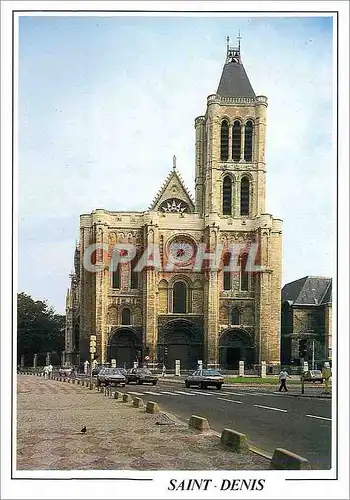 Moderne Karte Saint Denis La Basilique